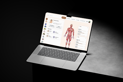 Medical Web Dashboard UI dashboard homepage medical modern profile uiux welldux