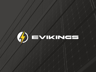 E-Vikings brand branding energy logo solar