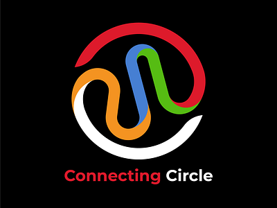 Connecting Circle Logo branding design graphic design illustration logo vector