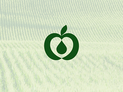 Hidden Hunger Global #logomonday apple branding food green heart hunger icon logo logomark mark negative space thirst