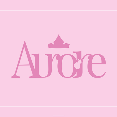 Aurora Sleeping Beauty branding design disney drawing graphic design logo