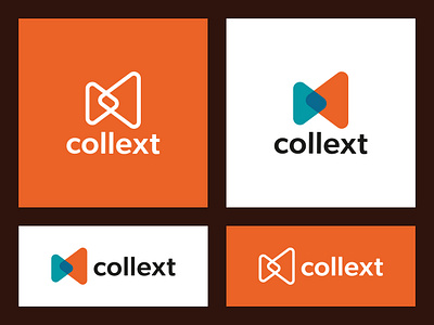 Collext | Logo branding delivery graphic design logistics logo manchester package vector