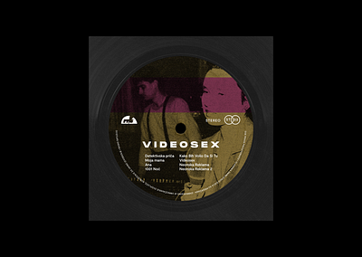 Vinyl Sticker Design 01 graphic design layout music sticker vinyl yugoslavia