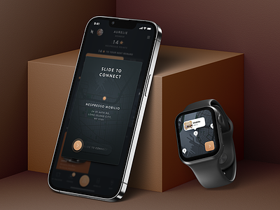 Coffee App app coffee consumer design food interactive interface ios mobile ordering ui uiux ux