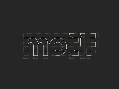 Motif Logo bespoke brand craft custom design high end install logo maintenance motif premium restore stone surfaces terrazzo tile typeface