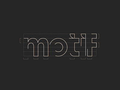Motif Logo bespoke brand craft custom design high end install logo maintenance motif premium restore stone surfaces terrazzo tile typeface