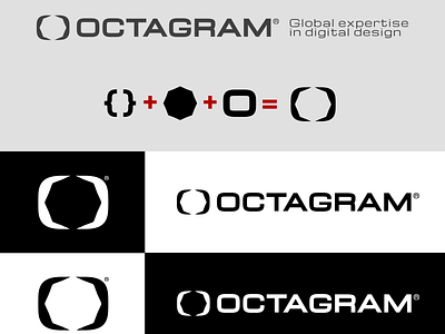 OCTAGRAM — Rebranding exploration brand development branding graphic design logo
