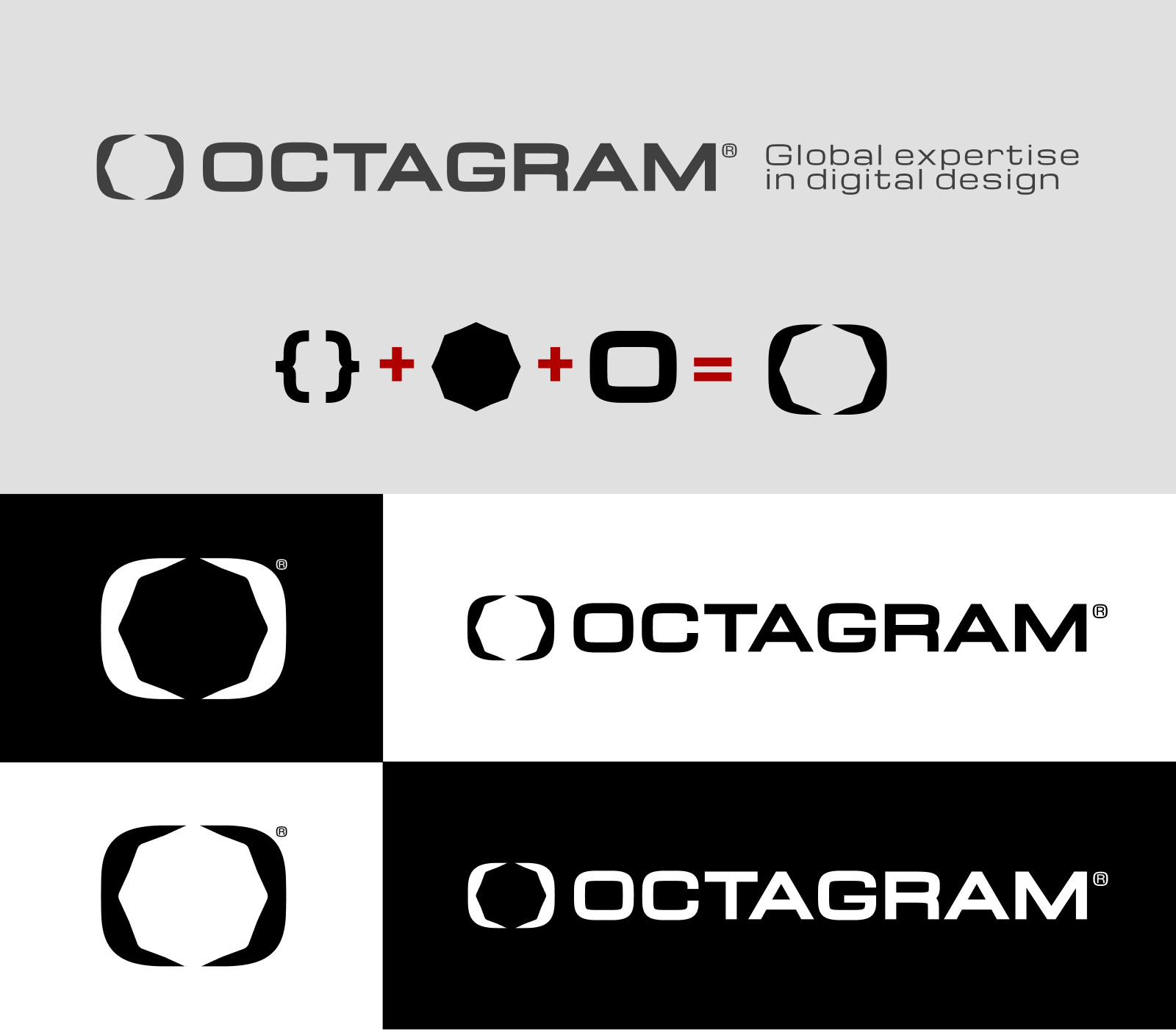 Example of Professional Logo System Design