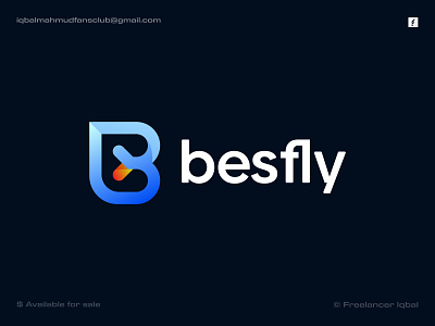 B Fly Logo, Travel Agency Logo, Plane Logo, Holiday Logo, Agency b letter logo b logo brand brand guidelines brand identity branding creative design fly logo gradient logo graphic design logo logo design logo designer modern logo new travel logo travel agency logo travel logo unique