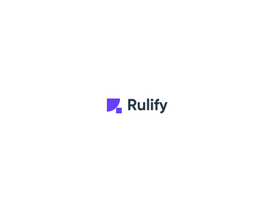 Rulify branding design graphic design logo logo design