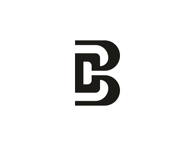 Letter DB Or BD Logo alphabets brand branding design illustration initials letter db or bd logo modern creative monogram typography