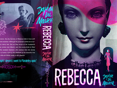 Rebecca - COVER DESIGN- cover coverbook coverdesign design graphic design illustration lettering