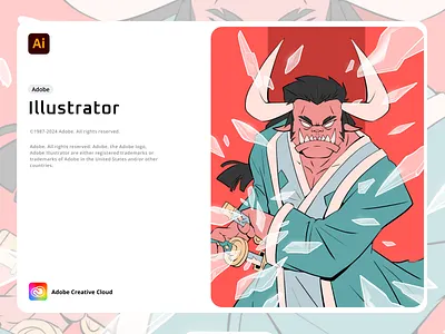 Oars Adobe Illustrator Splash Screen 👹