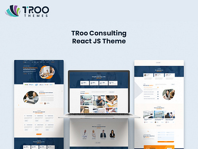 TRoo Consulting - React Theme react theme reactjs reactjs theme ui design ui ux ux design