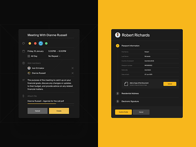 Golden Suisse — Back Office Dashboard Design. UX&UI Design bank clean design interface animation minimal motion design motion graphics product design ui ux