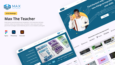 Education Website appdesign design graphic design illustration ui ux vector webdesign