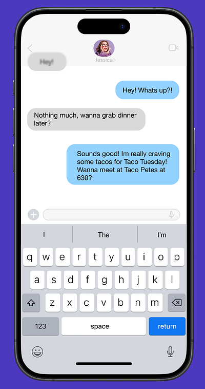 UI100 #013 - Text Chat chat iphone texting ui100