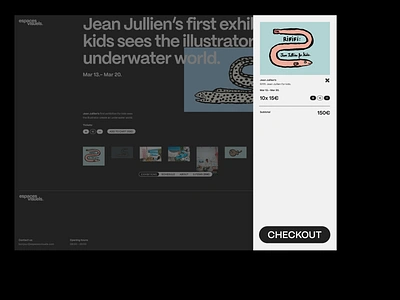 Espaces Visuels pt.4 art concept ecommerce flat interface museum ticket typography ui ux web web design