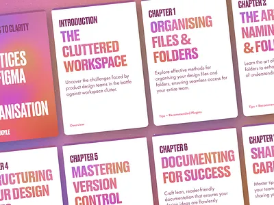 Figma File Organisation Ebook design design process ebook figma files ui ux workflow
