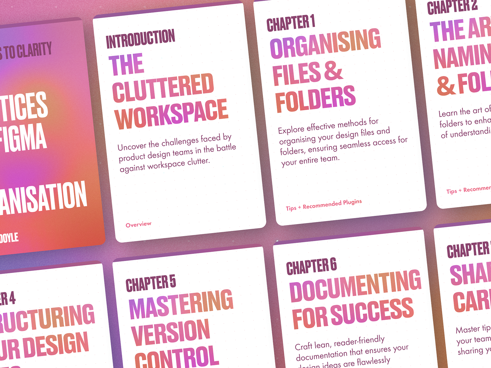 Figma File Organisation Ebook by Shane Doyle on Dribbble