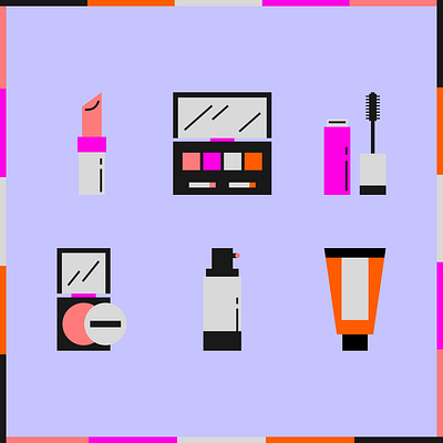 Icons Only 001 - Beauty beauty branding cosmetic icon icon design icon set illustration ui vector