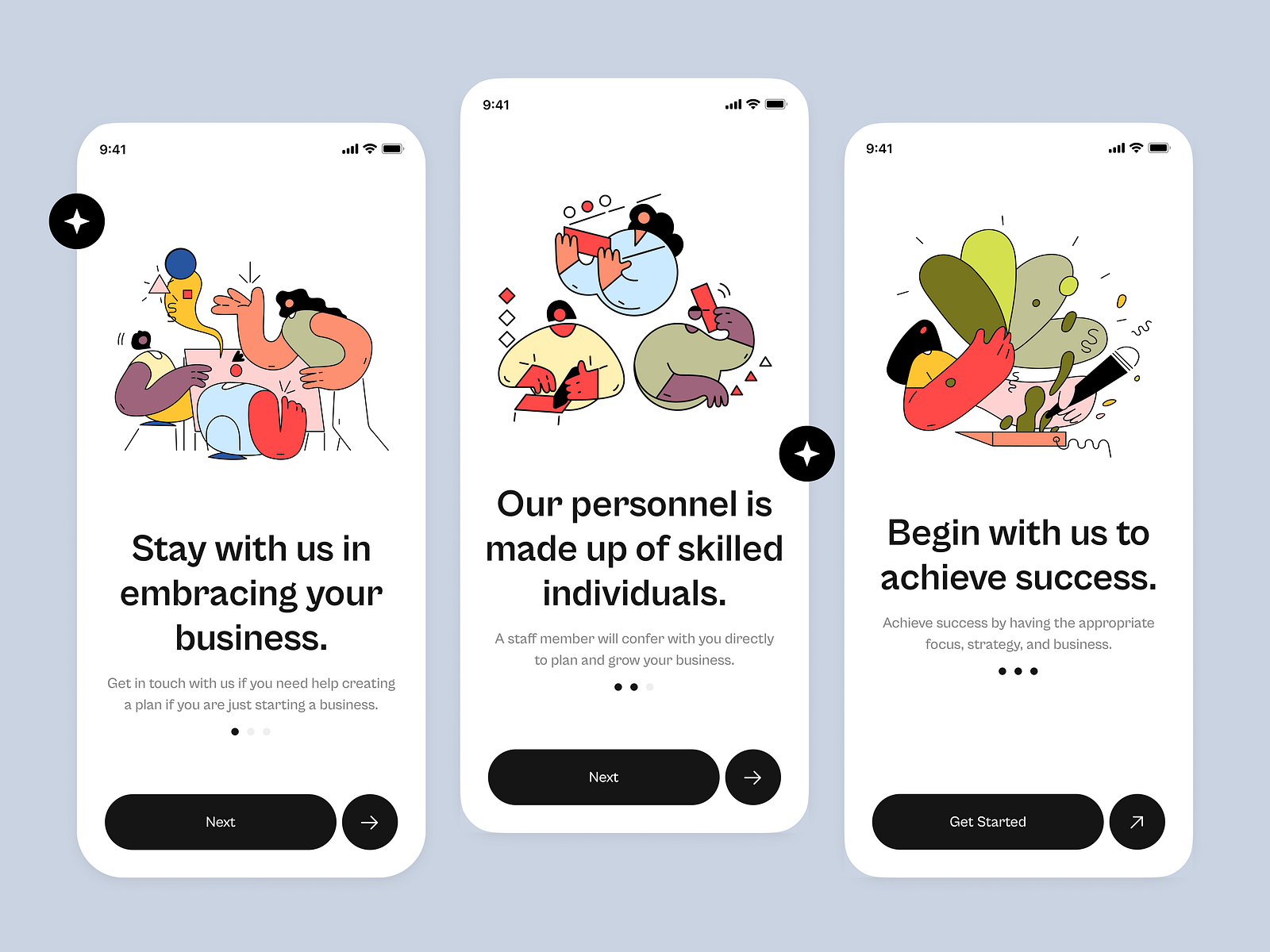 Business Creation - UI UX Design by Naniko Jebashvili on Dribbble