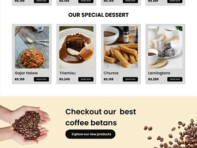 COFFEE MENU 3d animation branding dailyui dribble graphic design logo motion graphics ui