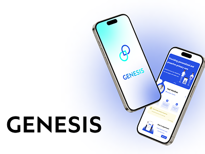 Genesis - A Hospital Managemet App case study design design thinking detailed ux case study doctor app dribbble ux case study figma ui design first case study graphic design healthcare healthcare and medical app healthcare ux case study medical app patient app photoshop ui design ux ux case study ux design uxui