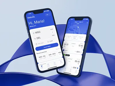 Flight Booking | Airline mobile app design 3d 3d scene airline airlines booking cinema 4d clean design flight home screen minimalism mobile app product design uxui design