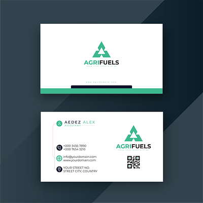🌱 Introducing our latest business card design tailored! agriculture branding business business card cool creative design graphic design logo modern new print professional stationery vector