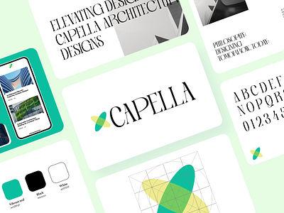 Capella: Branding branding concept design figma graphic design illustration logo ui ux