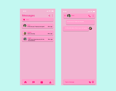DAY 13: DIRECT MESSAGE ui