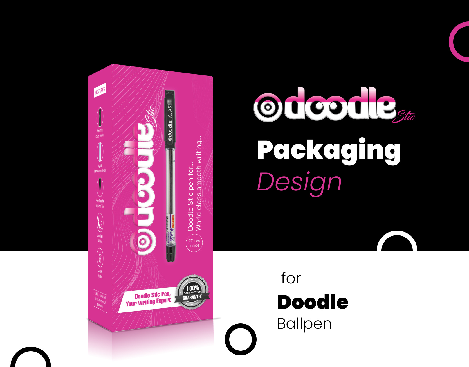 Packaging Design for Doodle Ballpen | Renko Biratnagar ballpen ballpen ad biratnagar branding design doodle ballpen graphic design kumarchandan design packaging design pouch design