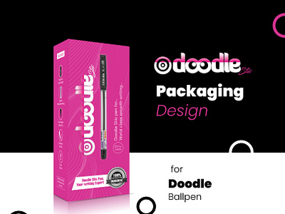 Packaging Design for Doodle Ballpen | Renko Biratnagar ballpen ballpen ad biratnagar branding design doodle ballpen graphic design kumarchandan design packaging design pouch design