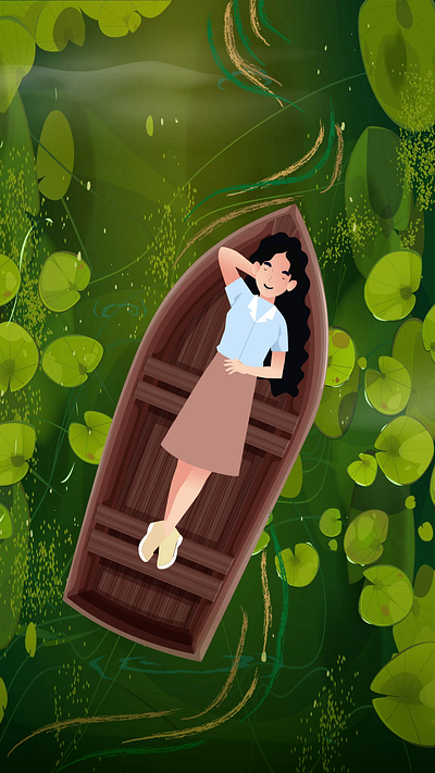 Lily Pad Dreams animation graphic design