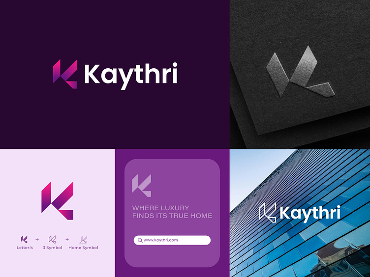 Real Estate Logo, Agency, K+3 Symbol, Property, Investment by Sajid ...