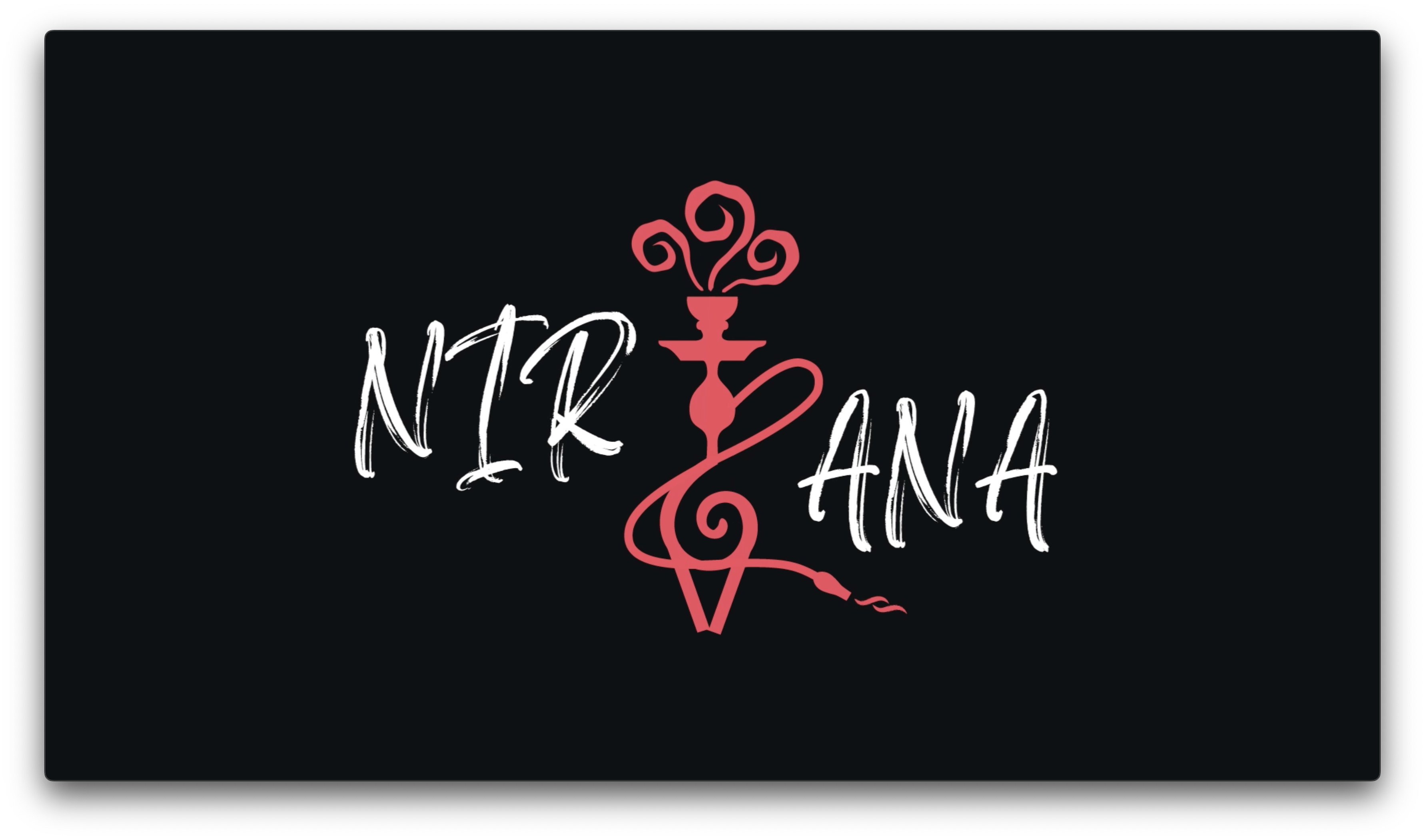 Hookah Bar 2d logo animation animated logo animation motion graphics