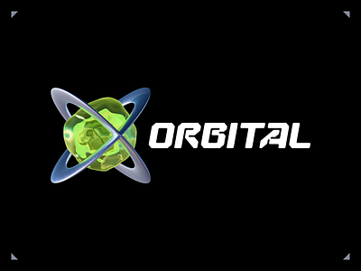 💫 Orbital Logo Concept 3d 3d logo crypto digital font letter logo logotype mase maserekt modern monogram orbita procedural space symbol tech type werclive wordmark