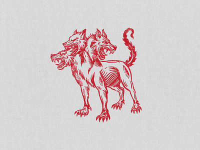 Cerberus branding cerberus dog graphic design greek mythology logo mythology
