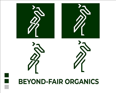 Beyond-fair-organics design illustrator logo logodesign ui