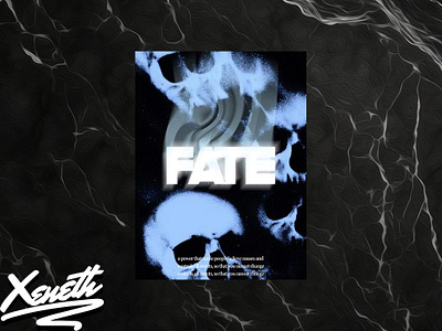 Fate Poster Design branding graphic design logo ui