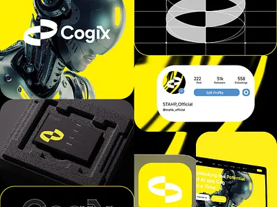 Cogix logo and brand identity design brand design brand designer brand identity branding design services logo logo design logo designer logo mark logo type