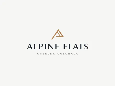 Alpine Flats Multifamily Brand Identity apartment brand apartment branding apartment logo apartment marketing apartments brand identity brand identity design branding branding design creative logo design logo luxury brand identity luxury branding luxury logo masculine logo multifamily multifamily brand multifamily branding sleek logo