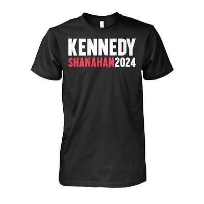 Robert F Kennedy Jr Nicole Shanahan 2024 Merch design illustration