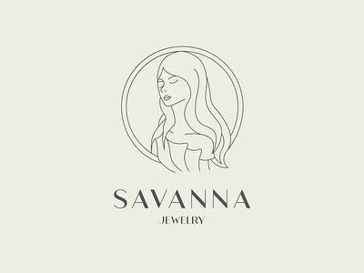 SAVANNA artlogo brand logo branding designs fem logo femine logo graphic design illustration jewelry barnding jewelry logo line logo logo logochallenge logofolio logotype lux logpo luxury logo minimalist logo savana logo woman logo