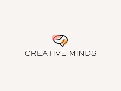 CREATIVE MINDS brain colorful mind creative intelligent knowledge logo mind minds powerful mind smart sniky