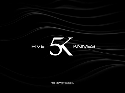 Five Knives® - Logo Mark Design brand logo branding design graphic design illustration logo logo design logo mark logodesign logos logotype minimalist logo typography