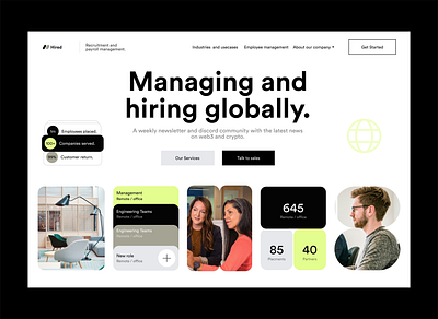 Hired - UI design agency