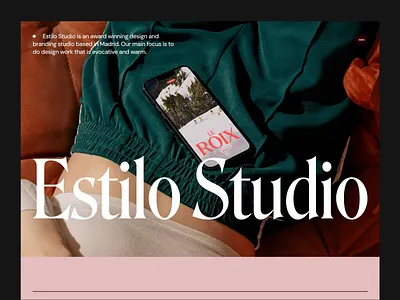 Creative Agency Website Design agency branding clean creative design landing page studio agency swiss design typography ui design ux ui website