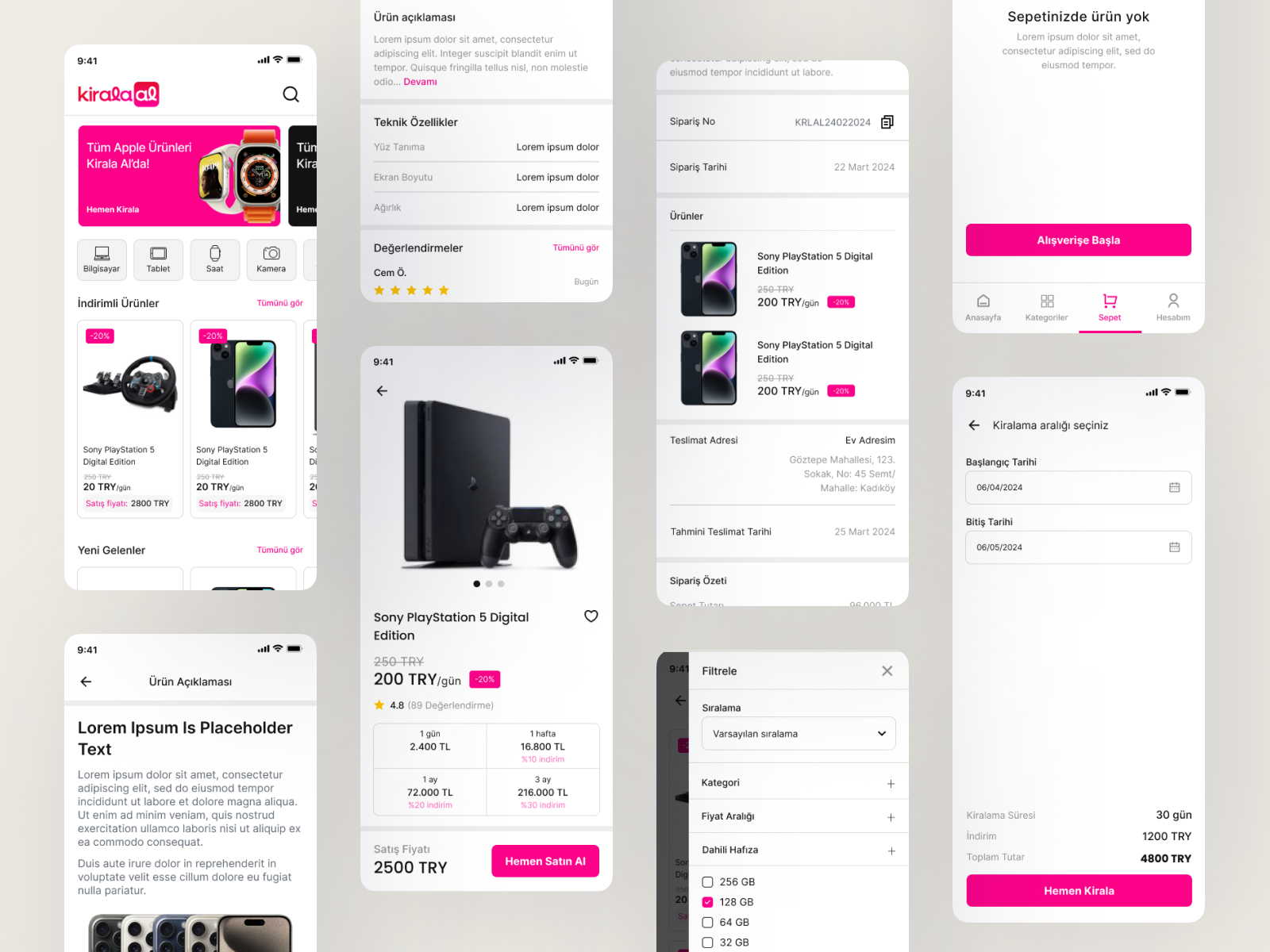 Kirala Al App Design app design ui ui design